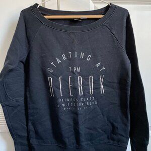 Reebok Black Sweatshirt